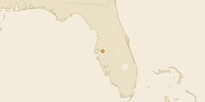 Map of Riverview, Florida