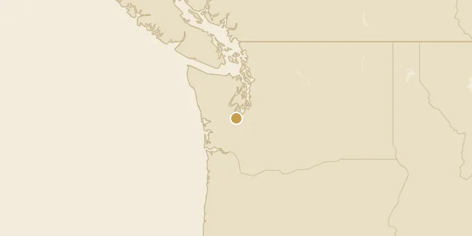 Map of Olympia, Washington