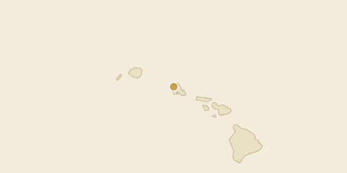 Map of Waialua, Hawaii