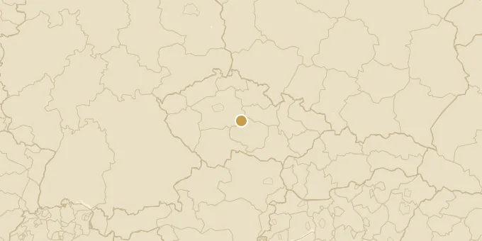Map of Czech Republic