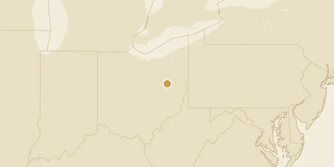Map of Strasburg, Ohio