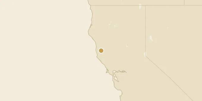 Map of Mendocino, California