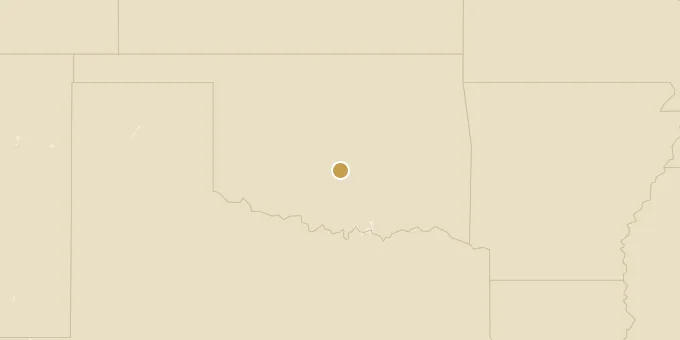 Map of Oklahoma