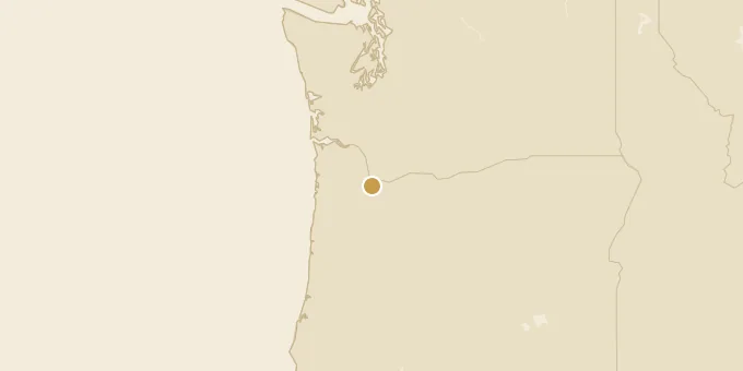 Map of Portland, Oregon
