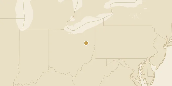 Map of Canton, Ohio