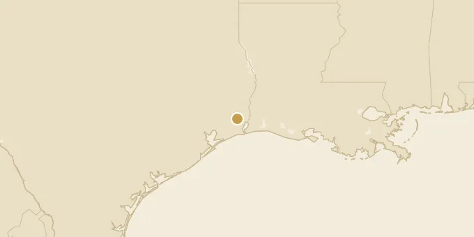 Map of Beaumont, Texas
