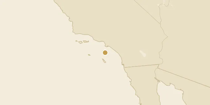 Map of Santa Catalina Island, California