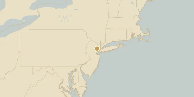 Map of Montclair, New Jersey