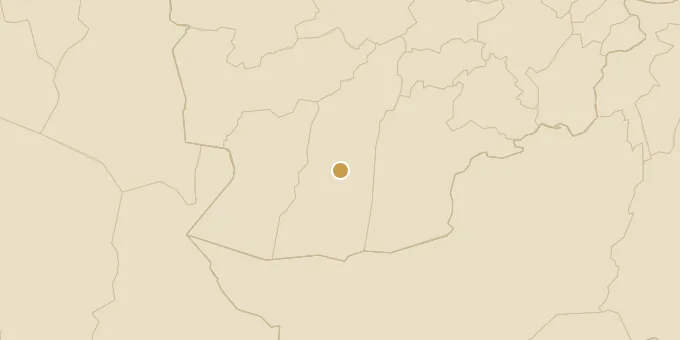 Map of Helmand, Afghanistan