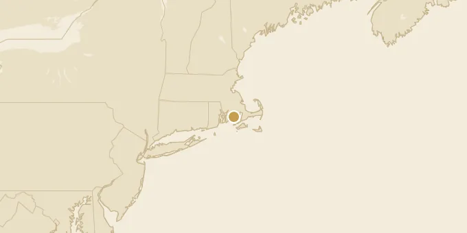Map of New Bedford, Massachusetts