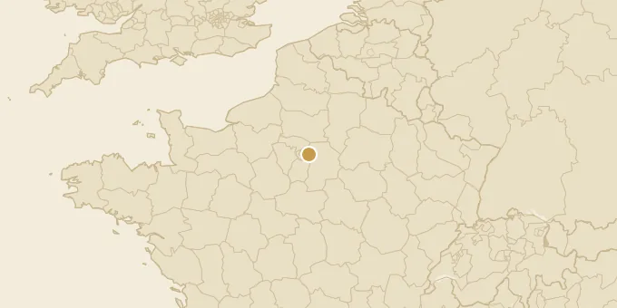 Map of Neuilly-sur-Marne, France