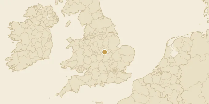 Map of Wigston, Leicestershire
