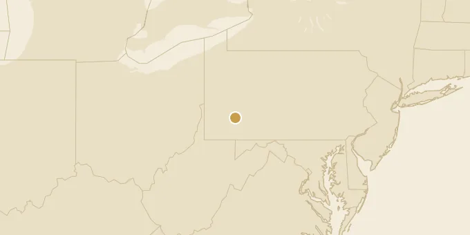 Map of Westmoreland County, Pennsylvania