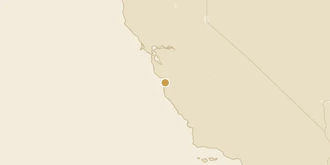 Map of Monterey Bay, California