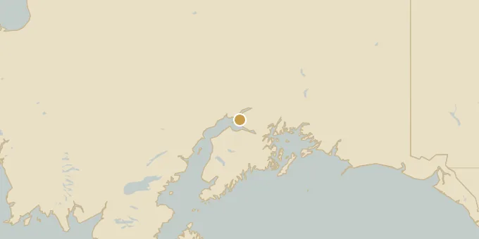 Map of Anchorage, Alaska