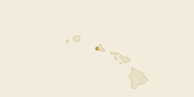Map of Waianae, Hawaii