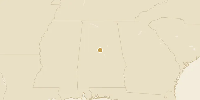 Map of Alabama