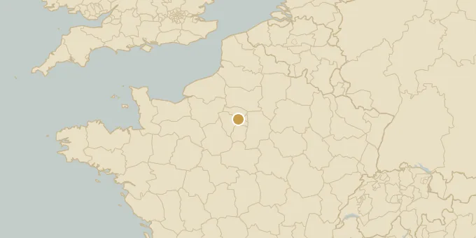 Map of Nanterre, France