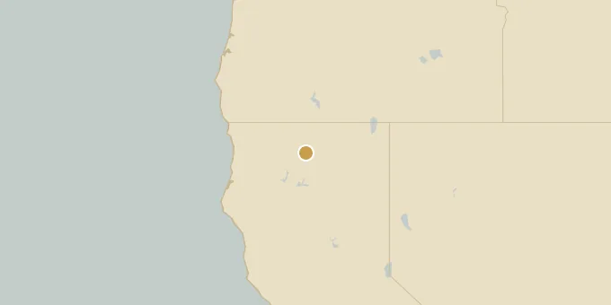 Map of Mount Shasta, California