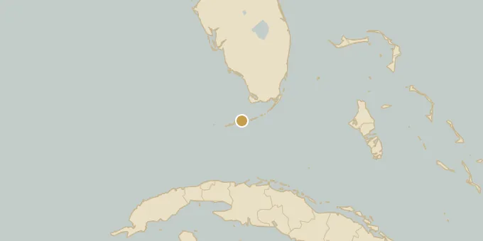 Map of Big Pine Key, Florida
