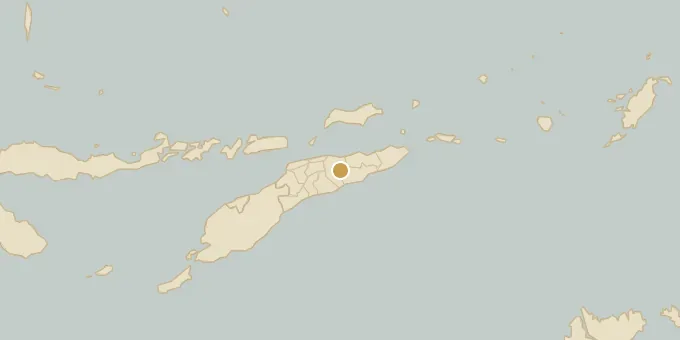 Map of Timor-Leste