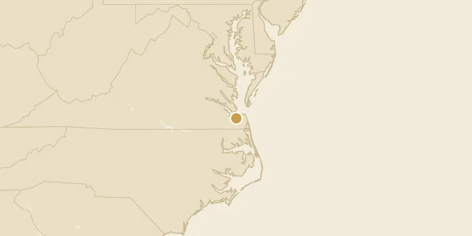 Map of Portsmouth, Virginia