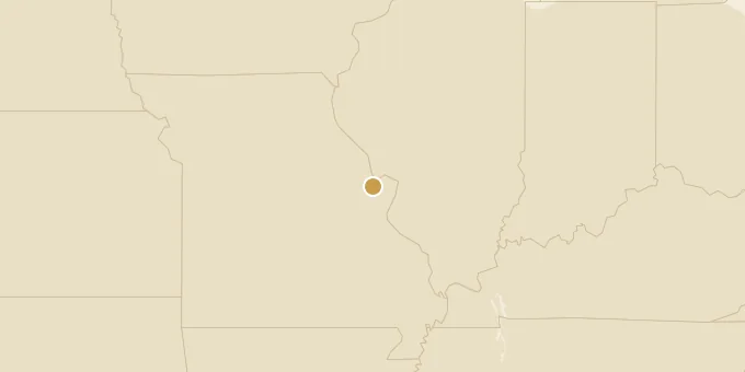 Map of St. Charles, Missouri