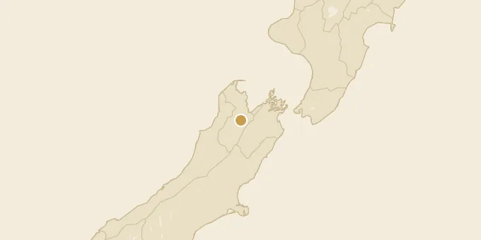 Map of New Zealand