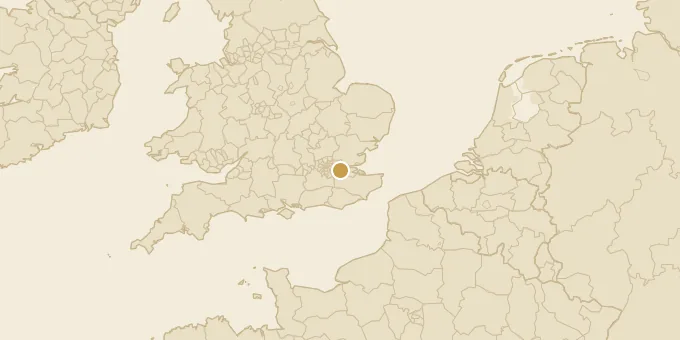 Map of Dartford, Kent