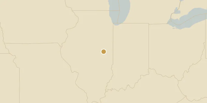 Map of Champaign, Illinois