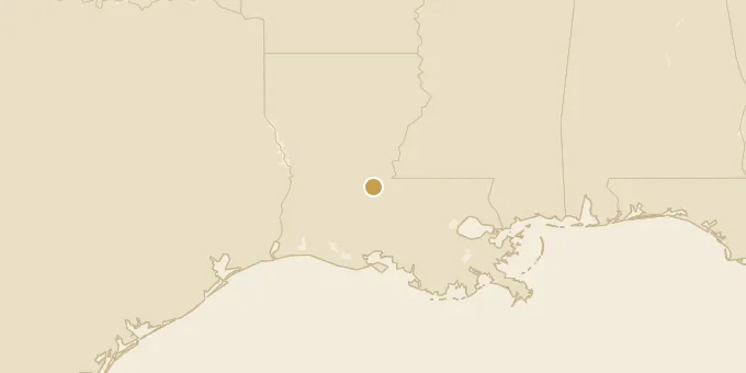 Map of Louisiana