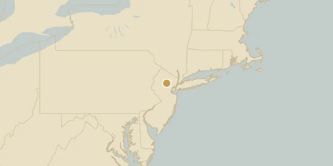 Map of Morris Plains, New Jersey