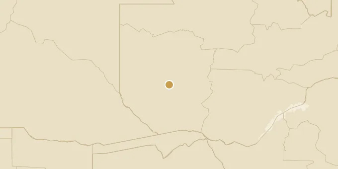 Map of Western Province, Zambia