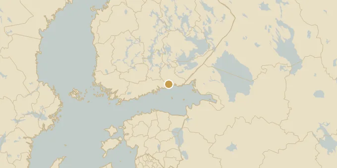 Map of Valkmusa National Park, Finland