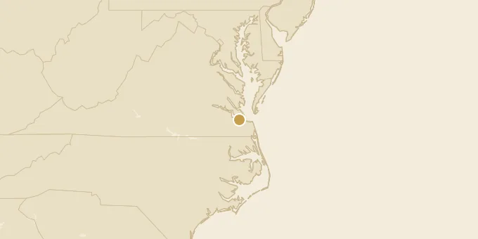 Map of Newport News, Virginia