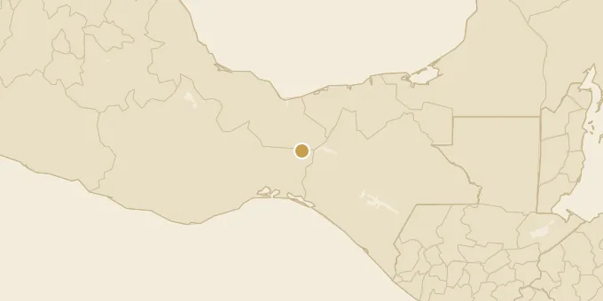 Map of San Francisco La Paz, Veracruz, Mexico