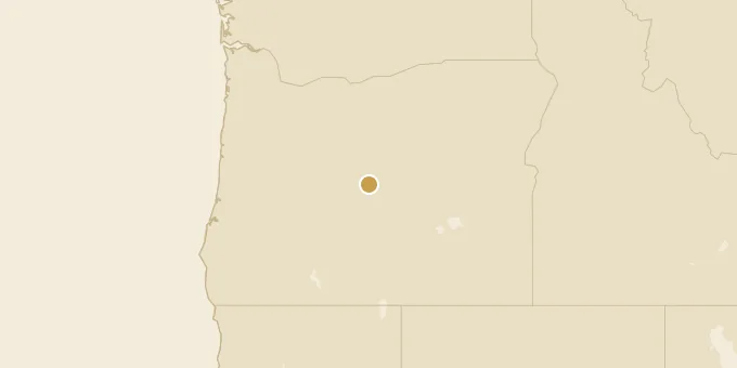 Map of Oregon