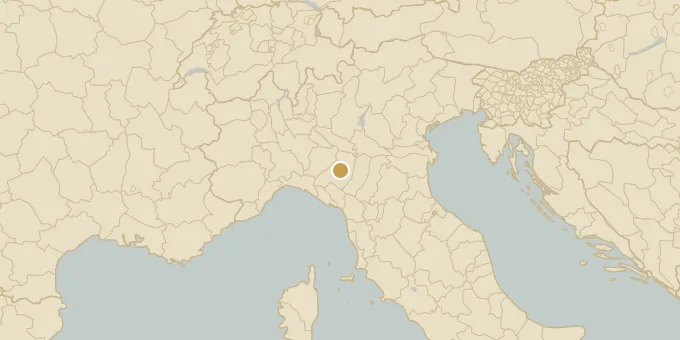 Map of Parma, Italy