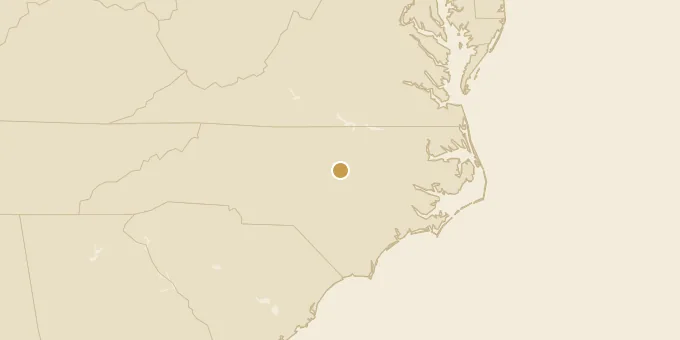 Map of Raleigh, North Carolina