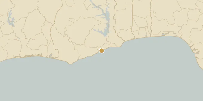 Map of Accra, Ghana