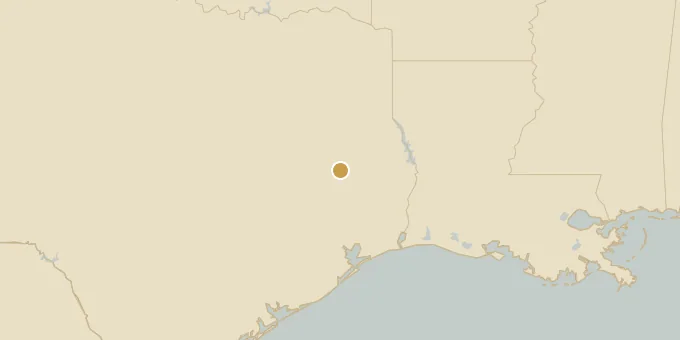 Map of Trinity County, Texas