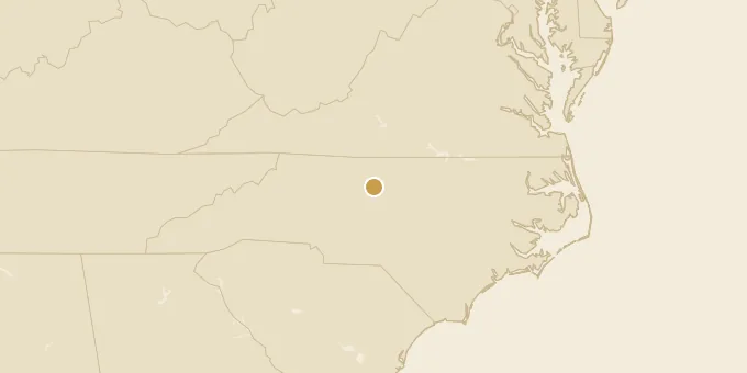 Map of Greensboro, North Carolina