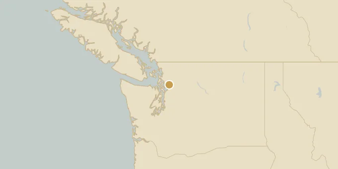 Map of Arlington, Washington