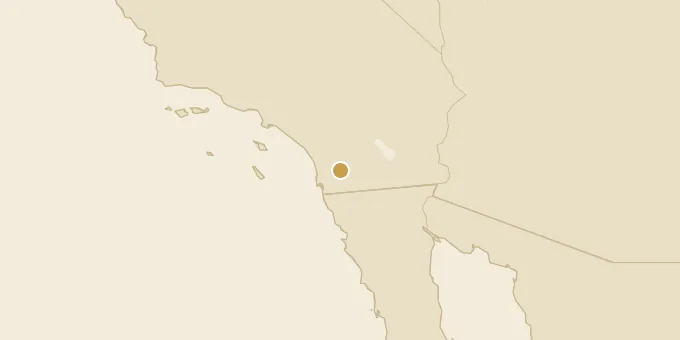 Map of San Diego County, California