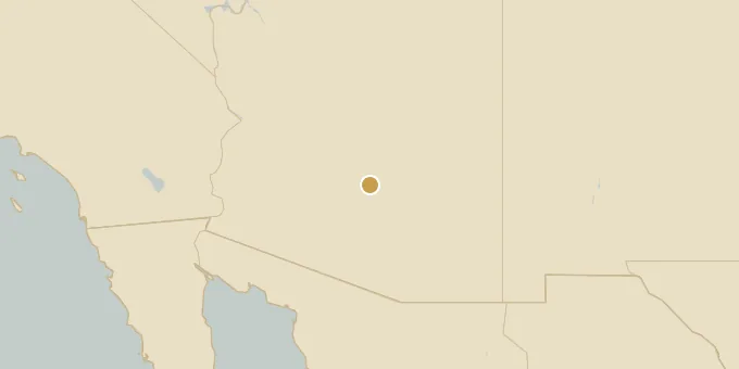 Map of Queen Creek, Arizona