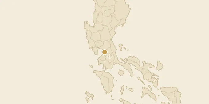 Map of Manila, Philippines