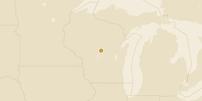 Map of Wisconsin