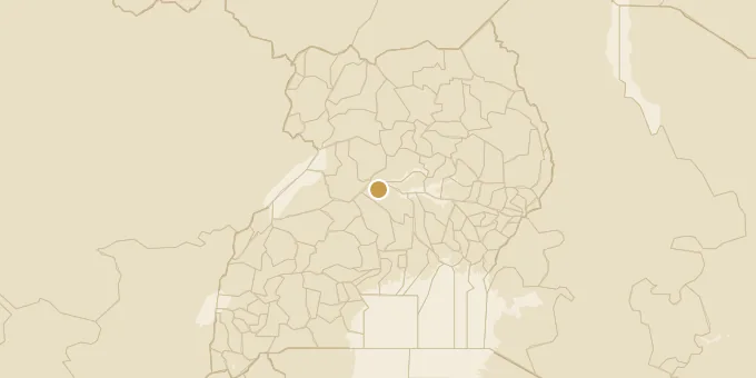 Map of Uganda