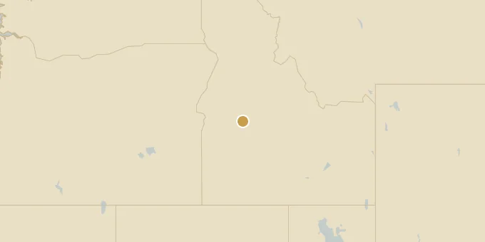 Map of Lowman, Idaho