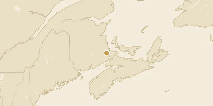 Map of Moncton, New Brunswick